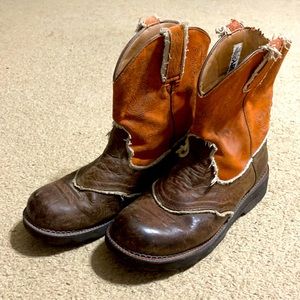 Ariat fat boy cowboy boots size10b